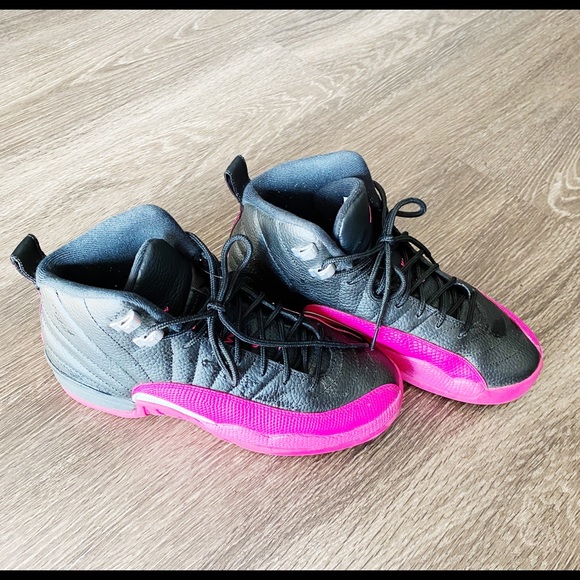 Jordan Other - Air Jordan 12 Black Deadly Pink